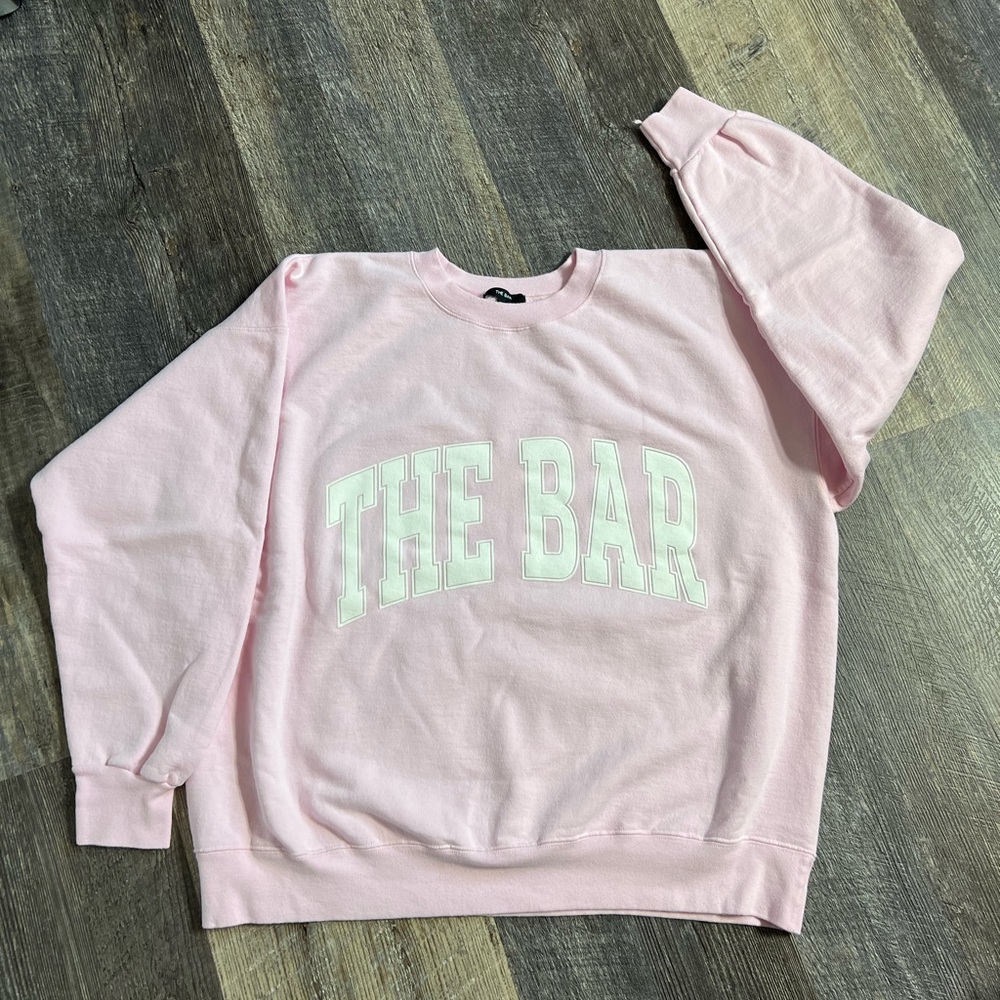 The Bar Varsity sweatshirt